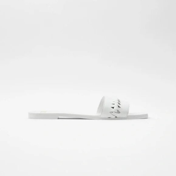 Zara Woven Flat Leather Sandals EUR 37 - Picture 3 of 10